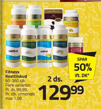 Fleggaard Fitness Kosttilskud tilbud