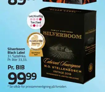 Fleggaard Silverboom Black Label tilbud