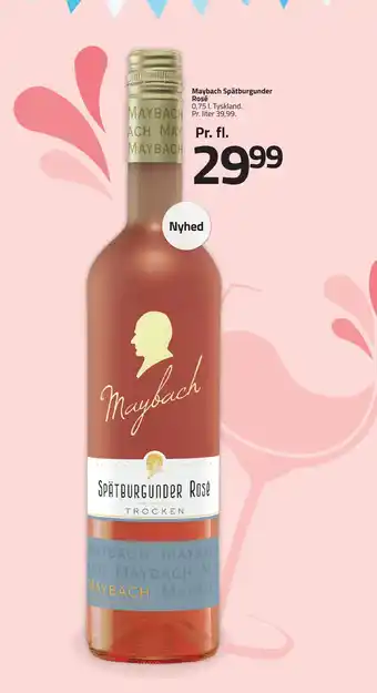 Fleggaard Maybach Spätburgunder Rosé tilbud