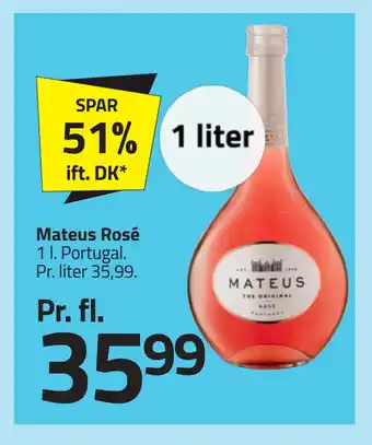 Fleggaard Mateus Rosé tilbud