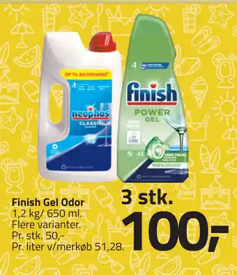 Fleggaard Finish Gel Odor tilbud