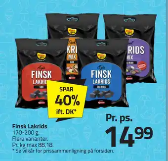 Fleggaard Finsk Lakrids tilbud
