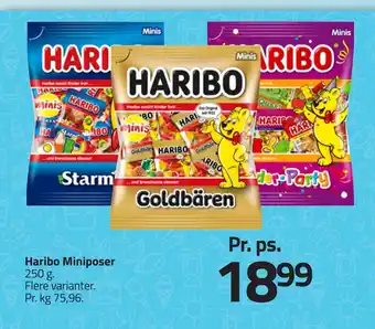 Fleggaard Haribo Miniposer tilbud