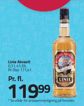 Fleggaard Linie Akvavit tilbud