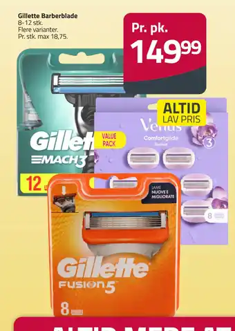 Fleggaard Gillette Barberblade tilbud