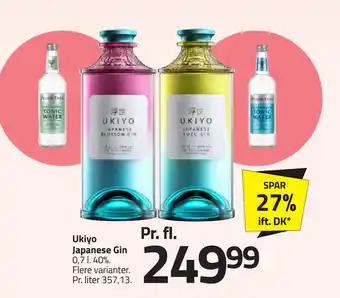 Fleggaard Ukiyo Japanese Gin tilbud