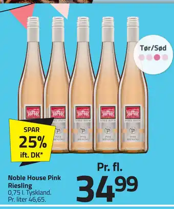 Fleggaard Noble House Pink Riesling tilbud