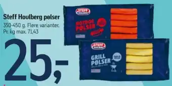 Føtex Steff Houlberg pølser tilbud