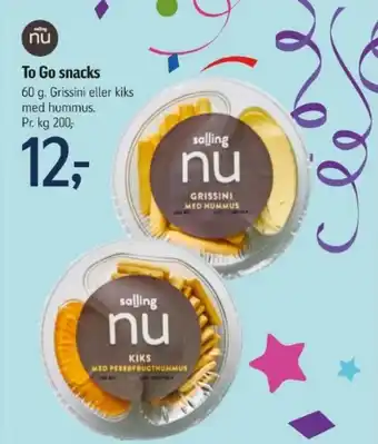 Føtex To Go snacks tilbud