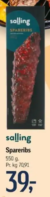 Føtex Spareribs tilbud