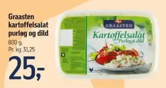 Føtex Graasten kartoffelsalat purløg og dild tilbud