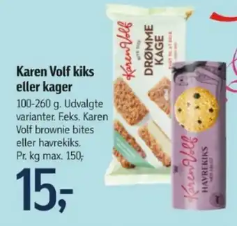 Føtex Karen Volf kiks eller kager tilbud