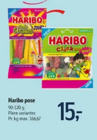 Føtex Haribo pose tilbud