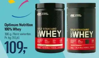 Føtex Optimum Nutrition 100% Whey tilbud