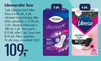 Føtex Libresse eller Tena tilbud