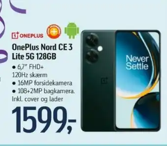 Føtex OnePlus Nord CE 3 Lite 5G 128GB tilbud