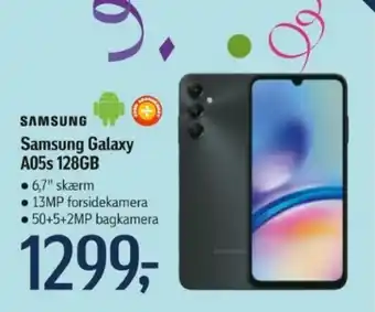 Føtex Samsung Galaxy A05s 128GB tilbud