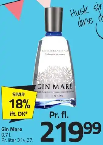 Fleggaard Gin Mare tilbud