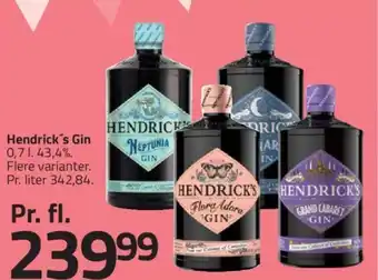 Fleggaard Hendrick's Gin tilbud