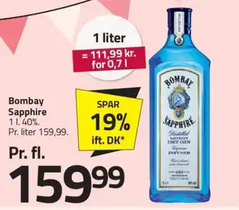 Fleggaard Bombay Sapphire tilbud