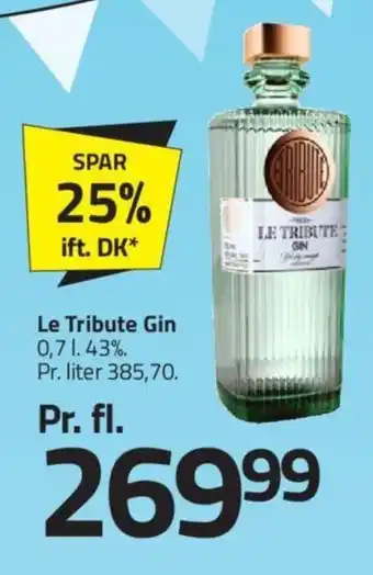 Fleggaard Le Tribute Gin tilbud