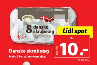 Lidl Danske skrabeæg tilbud