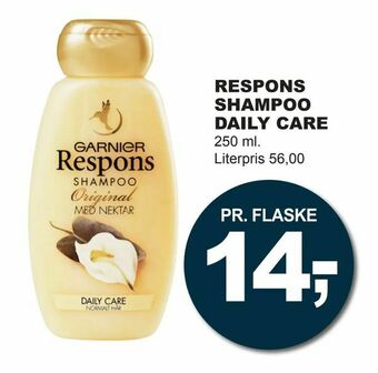Let-Køb Respons shampoo daily care tilbud