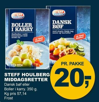 Let-Køb Steff houlberg middagsretter tilbud