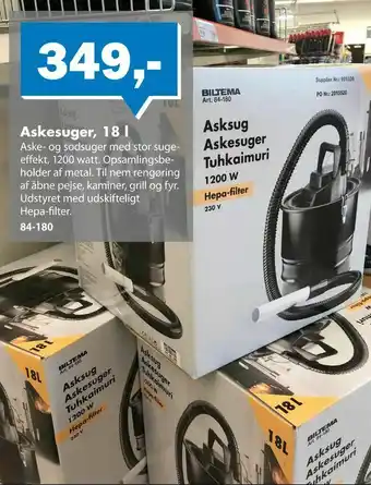 Askesuger, 18 l
