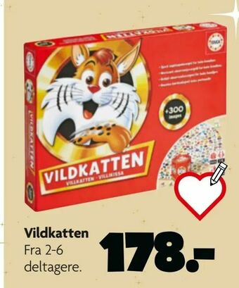 Fætter BR Vildkatten tilbud