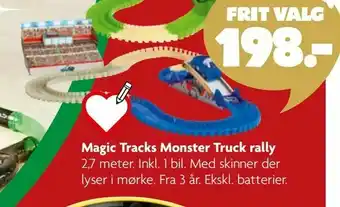 Fætter BR Magic Tracks Monster Truck rally tilbud