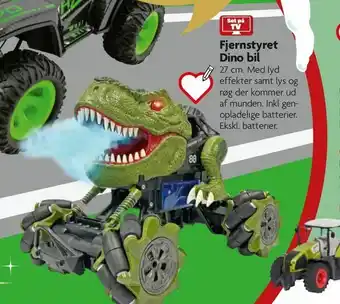 Fjernstyret Dino bil