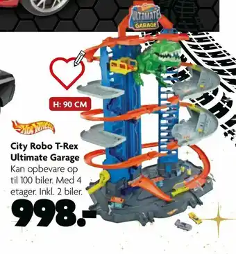 City Robo T-Rex Ultimate Garage