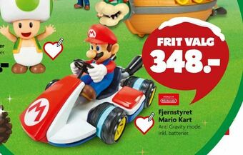 Fætter BR Fjernstyret Mario Kart tilbud