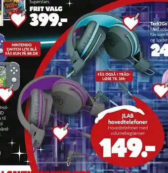 JLAB hovedtelefoner