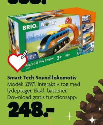 Fætter BR Smart Tech Sound lokomotiv tilbud