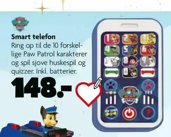 Fætter BR Smart telefon tilbud