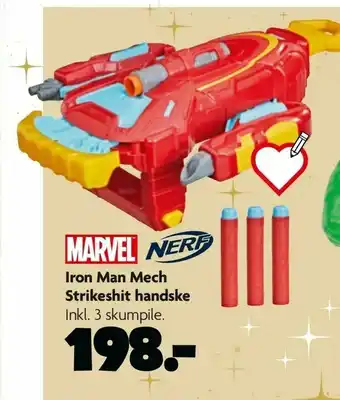 Iron Man Mech Strikeshit handske