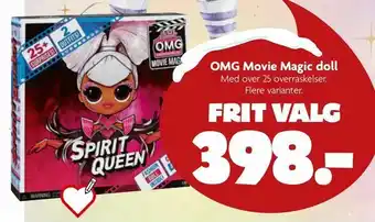 Fætter BR OMG Movie Magic doll tilbud