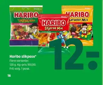 Coop 365 Haribo slikpose* tilbud