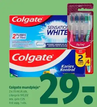 Coop 365 Colgate mundpleje* tilbud