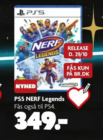 Fætter BR PS5 NERF Legends tilbud