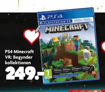 Fætter BR PS4 Minecraft VR: Begynder kollektionen tilbud