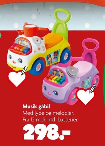 Fætter BR Musik gåbil tilbud