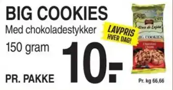 ABC Lavpris BIG COOKIES tilbud