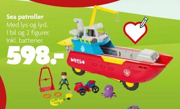 Paw patrol best sale sea patroller br