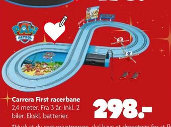 Carrera First racerbane