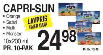 ABC Lavpris CAPRI-SUN tilbud