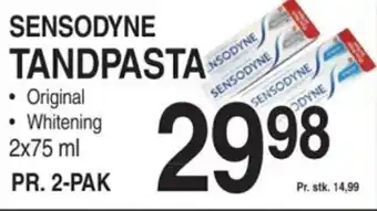 ABC Lavpris SENSODYNE TANDPASTA tilbud