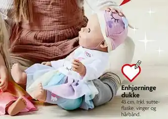 Enhjørninge dukke